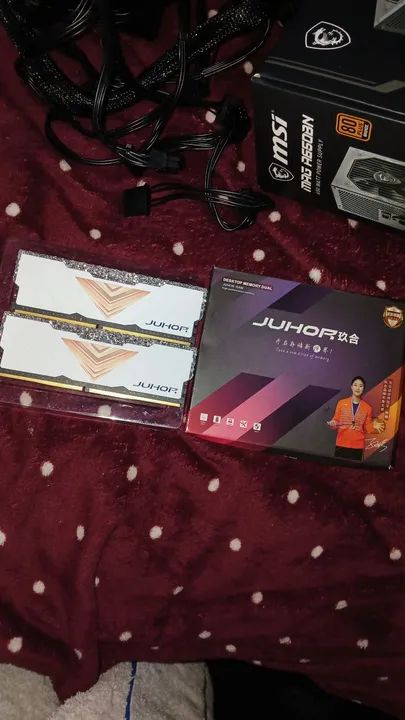 Memória ram 2x16gb: 32gb 