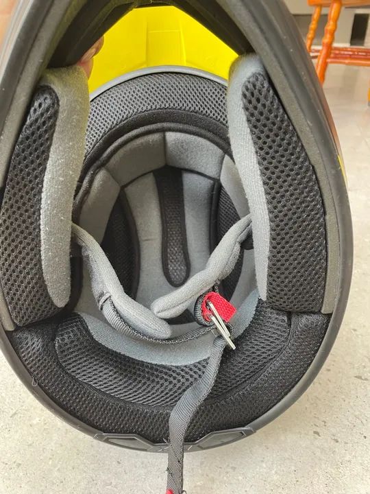 Capacete fox V1 edição rockstar tamanho M - Foto 6