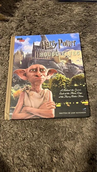 Livro do Dobby Elfo Harry Potter!