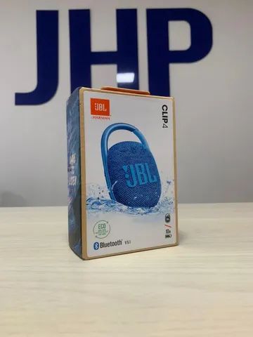 Caixa de Som JBL Clip 4 Eco Blue - Loja Física - Parcelamos sem Juros