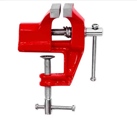 Morsa Torno de Bancada 3 Pol. 75mm Vermelho Mini