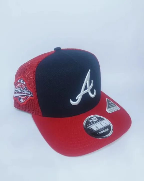 Boné Atlanta braves - New era - 9fifty - Snapback - Baseball - Foto 2