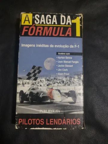 Vhs A Saga Da Fórmula 1<br> Coleção folha de são 