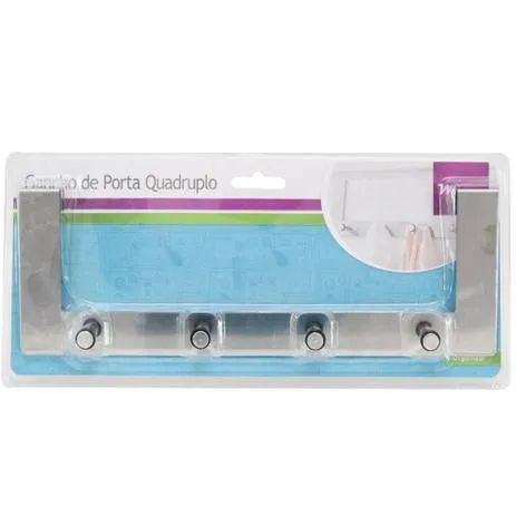 Gancho De Porta Quadruplo Wincy  Ixd01046
