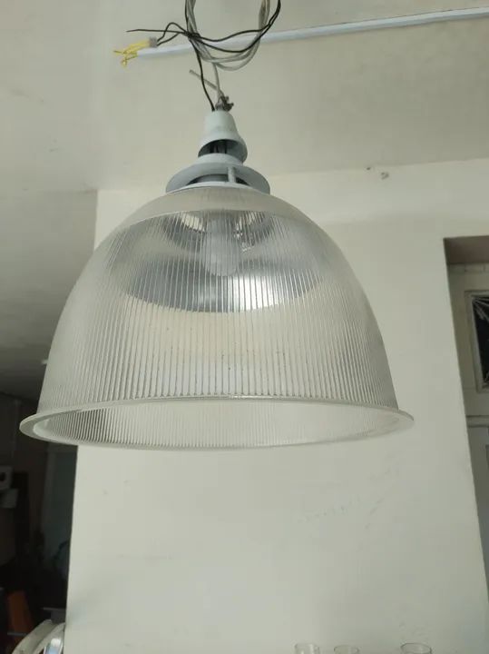 Luminária Pendente Industrial Acrílico  - Foto 3