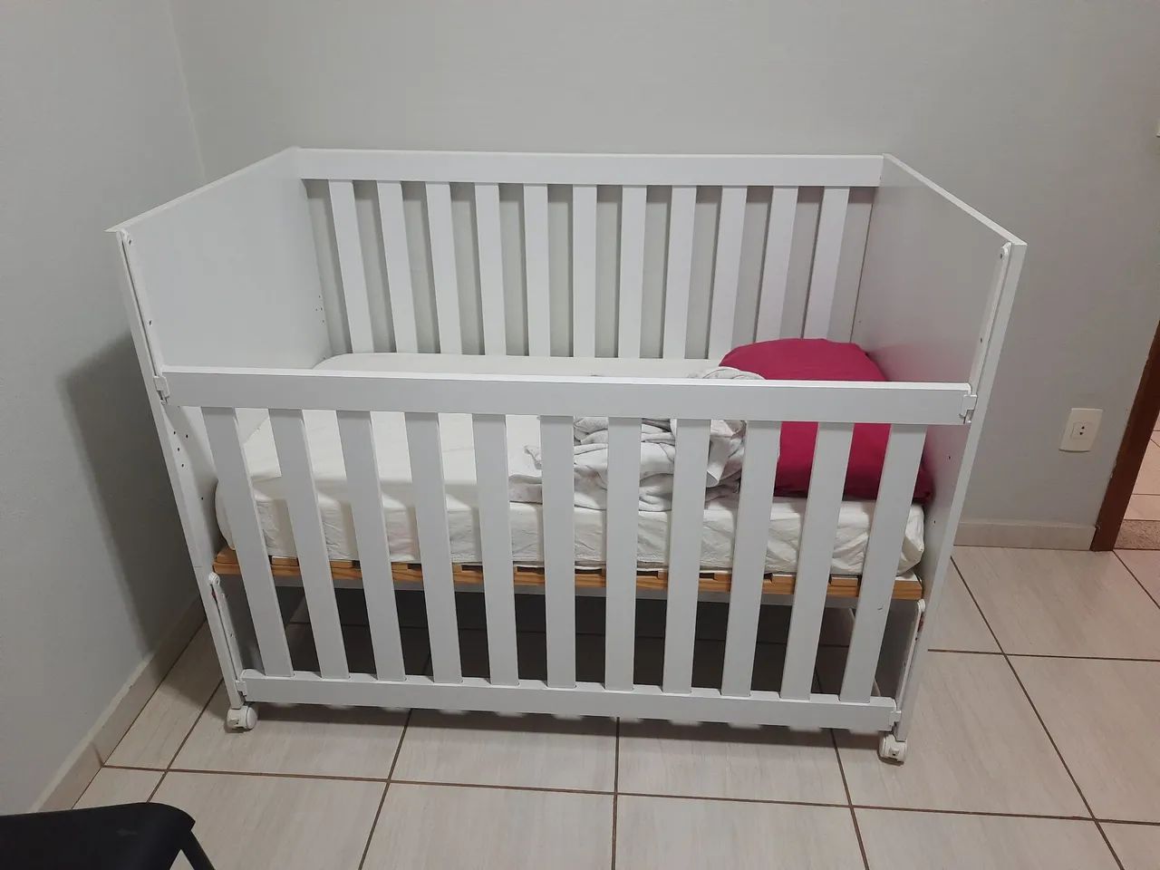 Berço Infantil Branco - Foto 2