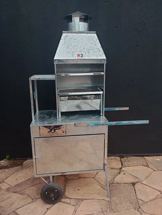 Carrinho de espetinho seminovo. - Foto 2