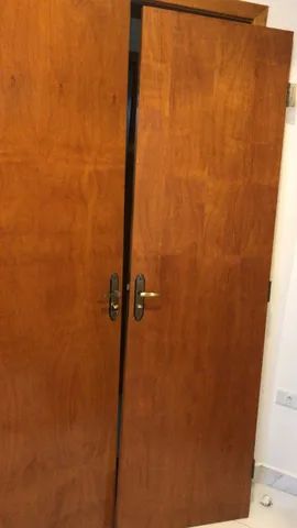 Porta de quarto com fechadura e dobradiças - Foto 2