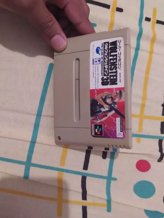 Jogo Wolfenstein 3d do super famicom original  - Foto 3