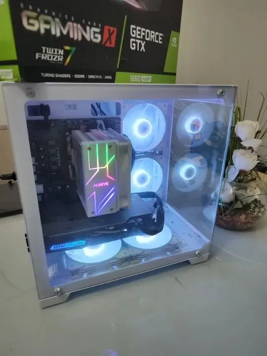 PC Gamer Novo Ryzen 5 4500 GTX 1660  16GB 1 ano de garantia - Foto 6