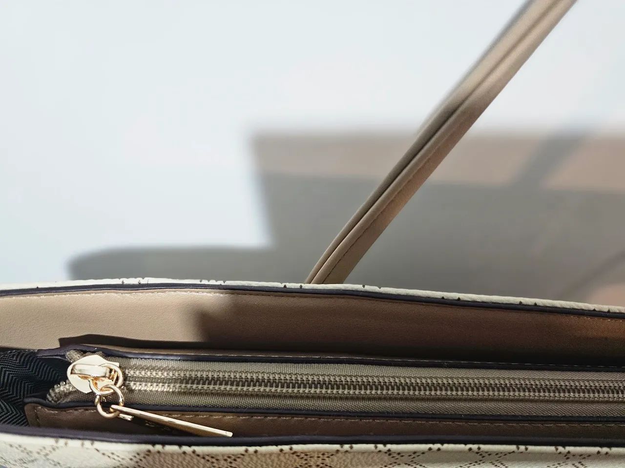 Bolsa Tote Bege - Nova - Foto 4