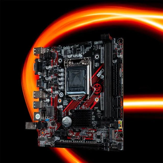 Placa Mãe TGT H61 M.2. Socket LGA1155, M-ATX, Chipset Intel H61, TGT-H61-M2 Nova na Caixa