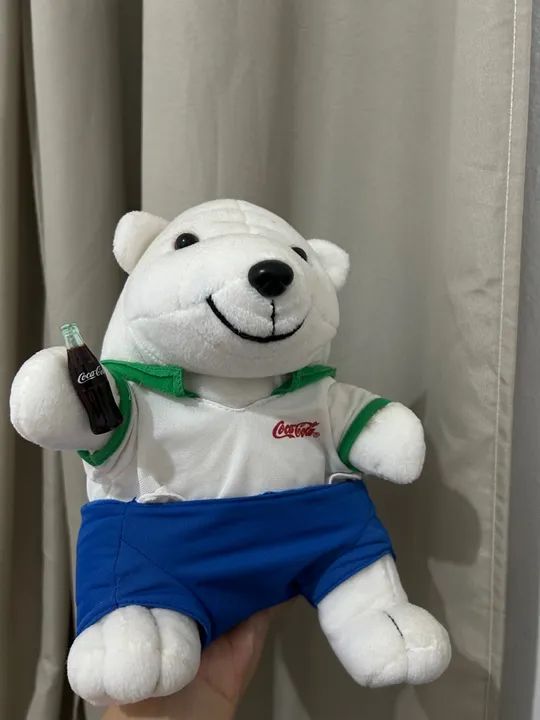 Pelúcia Leão Nestlé, Macaco Guaraná e Urso Coca Cola- Originais 