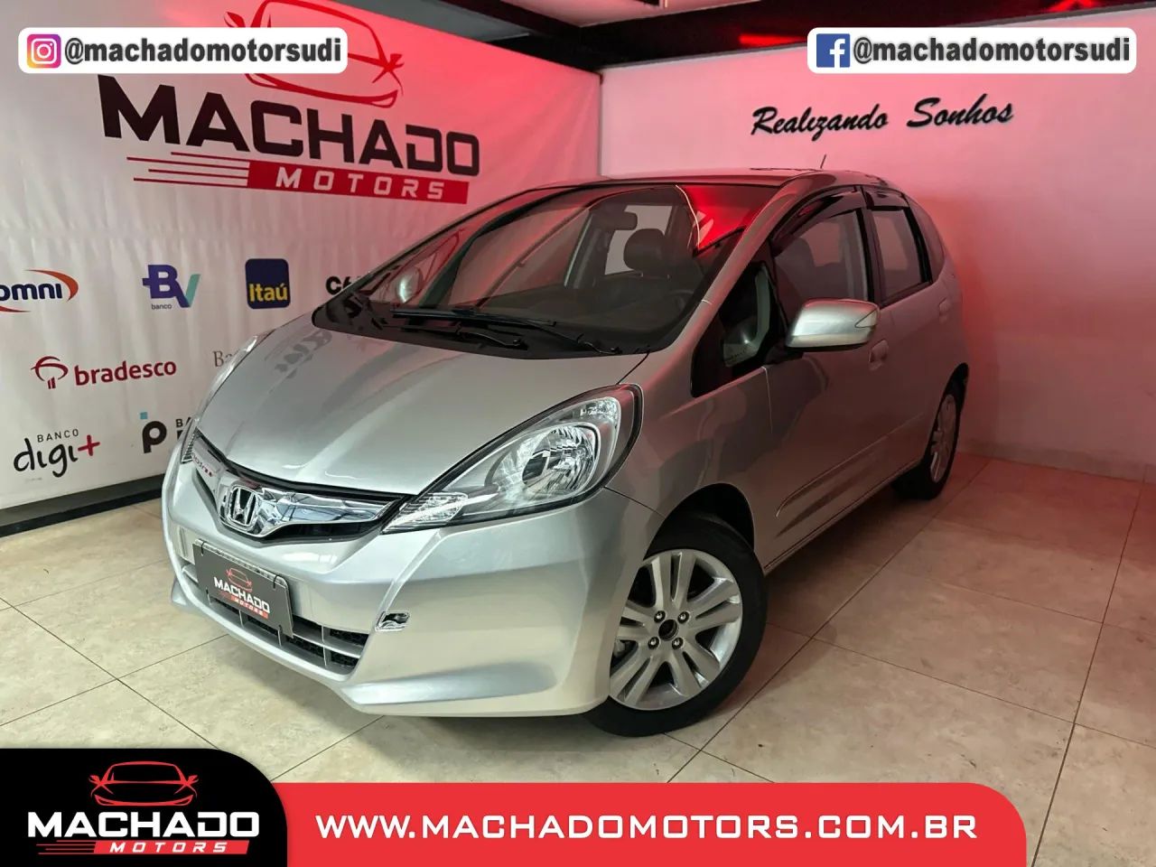HONDA FIT 1.5 EX 16V FLEX 4P AUTOMÁTICO PRATA 2014 - Foto 3