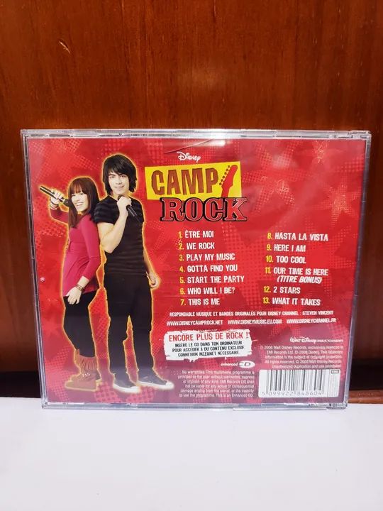 Cd Camp Rock bande originale du film (França) - Foto 3