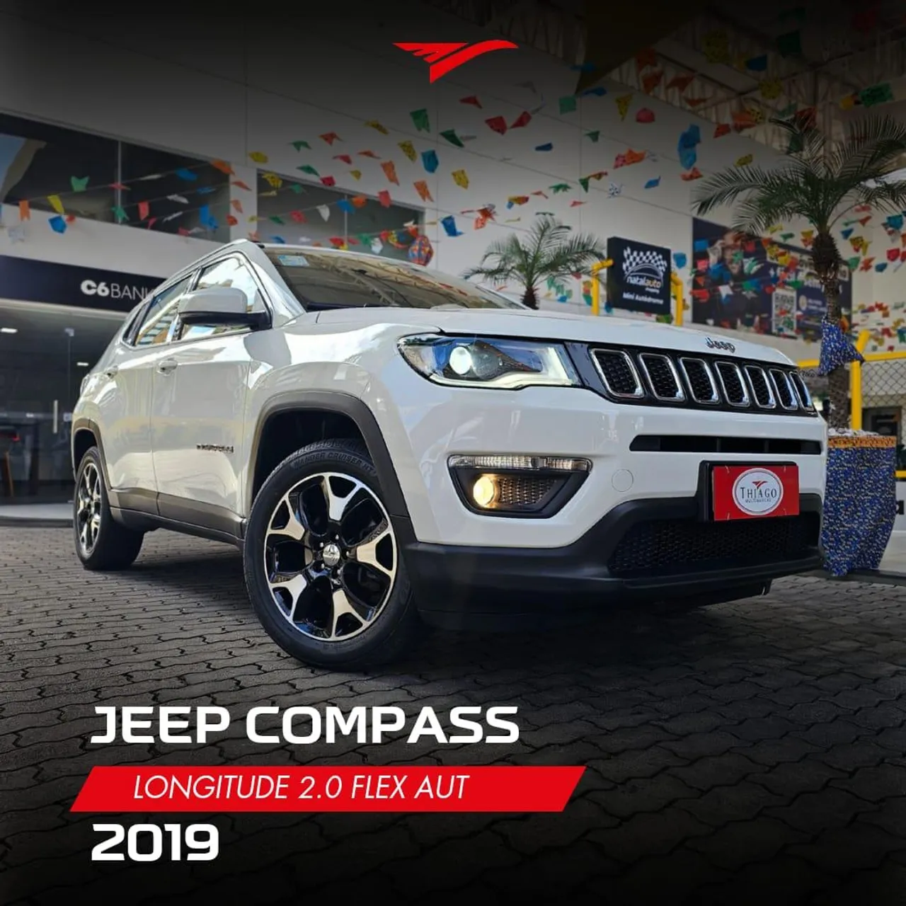 JEEP COMPASS 2.0 16V FLEX LONGITUDE AUTOMÁTICO
