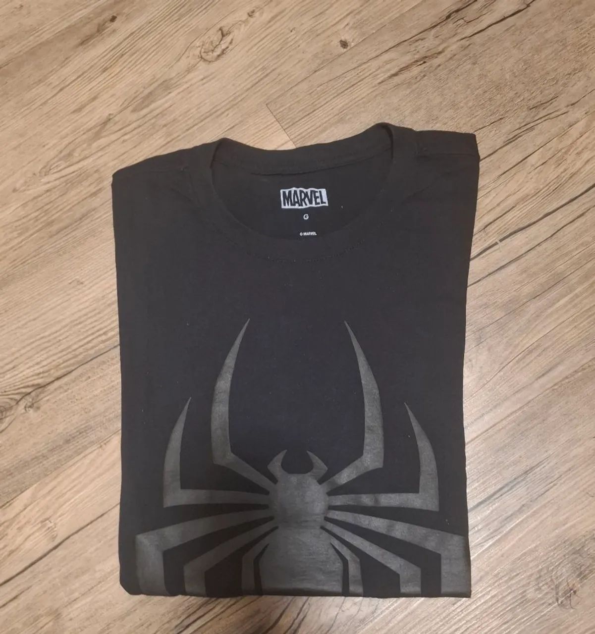Camiseta Homem Aranha Marvel - Preta - Foto 3