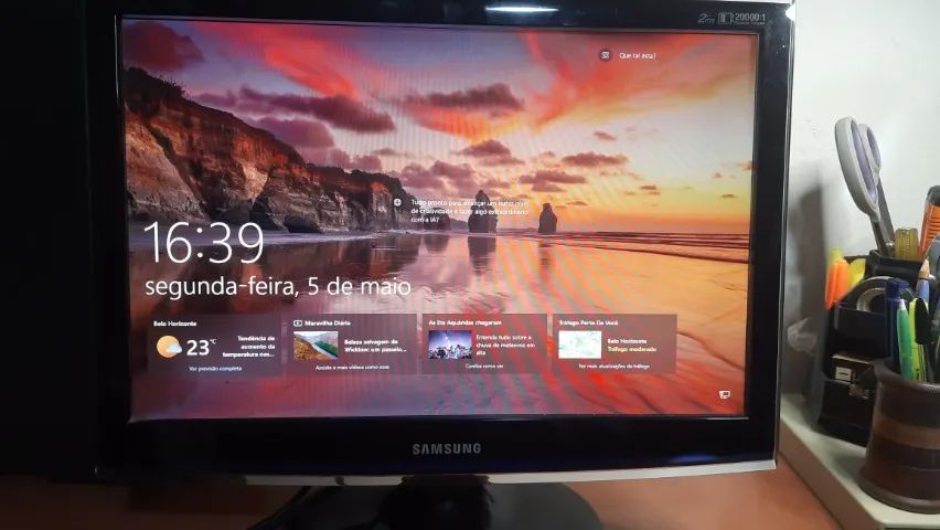 Monitor Samsung Syncmaster T190 19 - Perfeito E Funcionando
