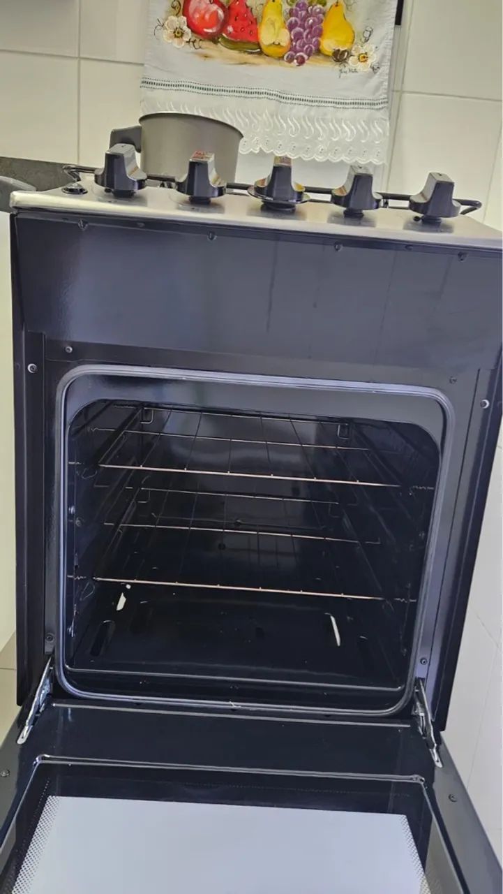 Fogão de chão Brastemp 4 bocas - Foto 4