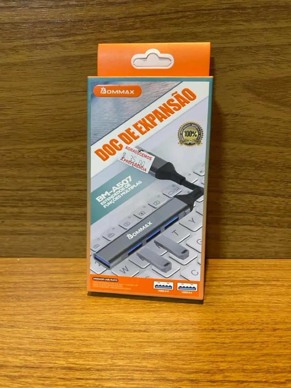 Hub USB 3.0 Expansão Bommax NOVO!