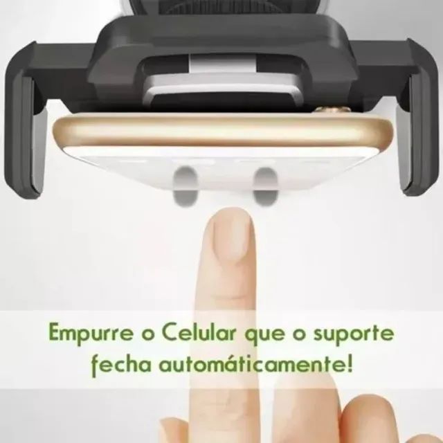 Suporte Para Celular Universal Veicular Painel Para-Brisa C/ Ventosa  - Foto 3