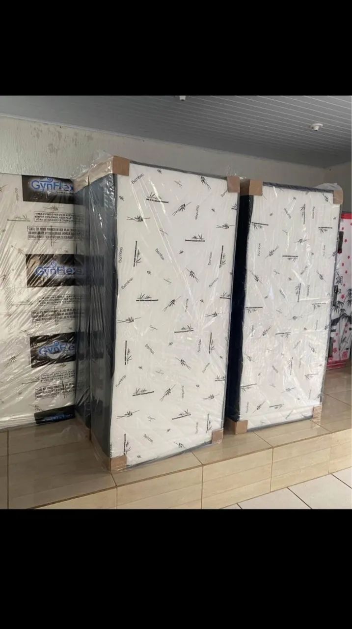 Cama box solteiro nova 
