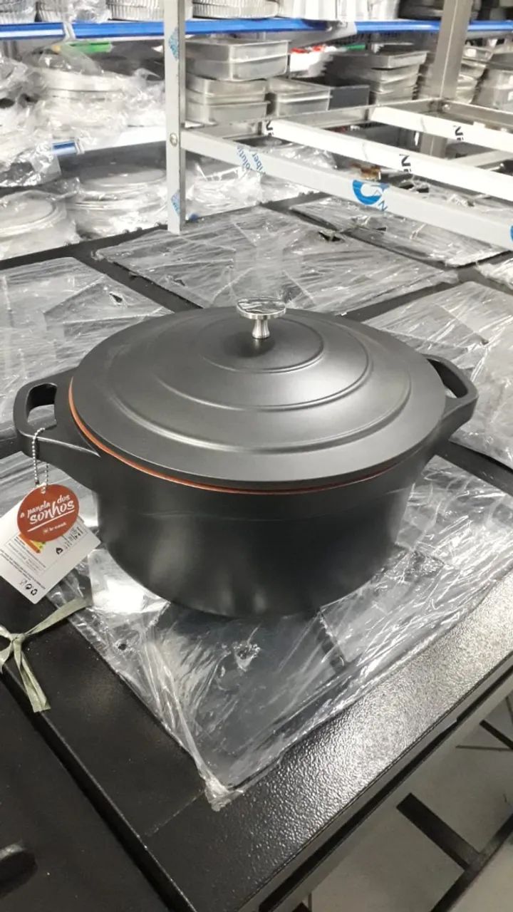 Caçarola Premier Black 28cm - Le Cook