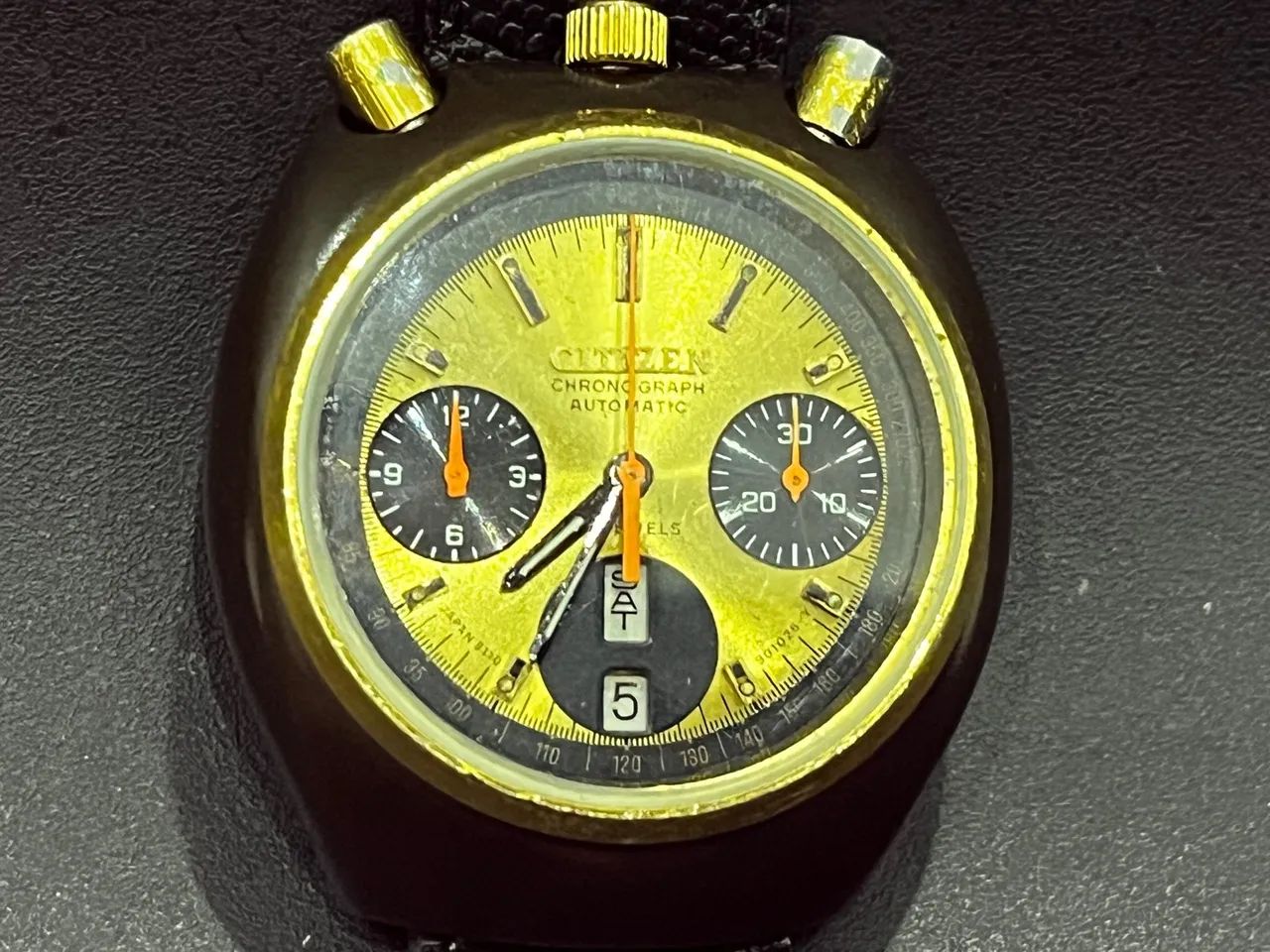 Citizen Chifrudinho Chronograph 8110 Japan - Acessórios Citizen Chifrudinho Chronograph 8110 Japan - Acessórios