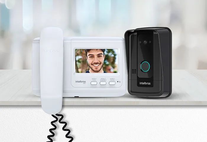 Interfone Vídeo Porteiro Intelbras  ivr4