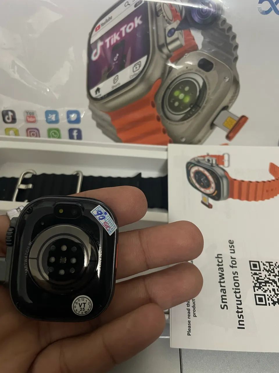 RELÓGIO COM CHIP 5g COM 2 CÂMERAS  - Foto 3