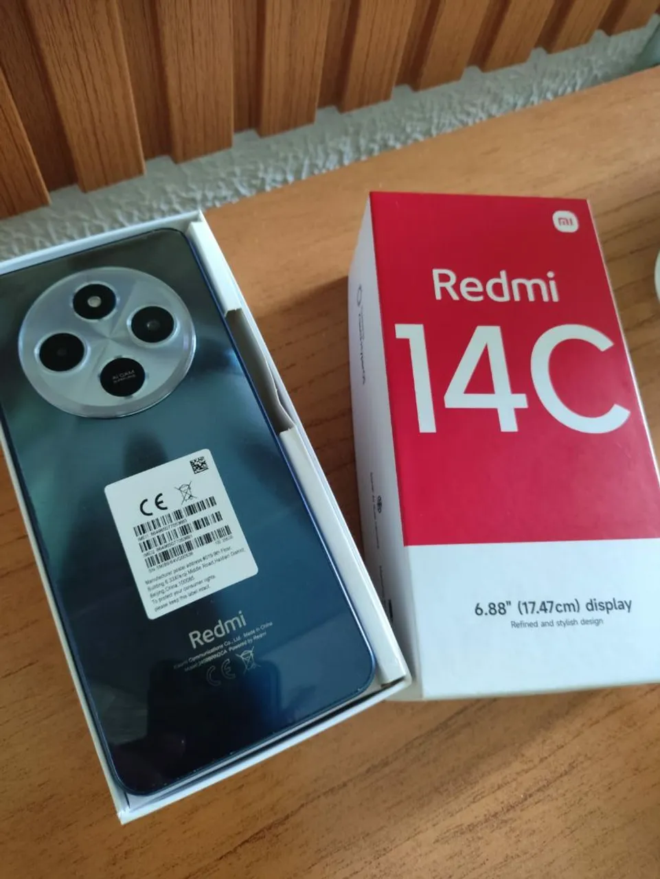 REDMI 14C 256 GB IMPECÁVEL -AVALIO TROCAS