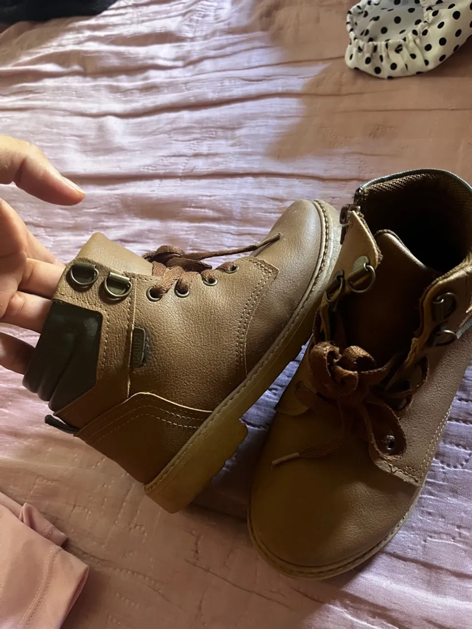 Botas Infantis Marrom