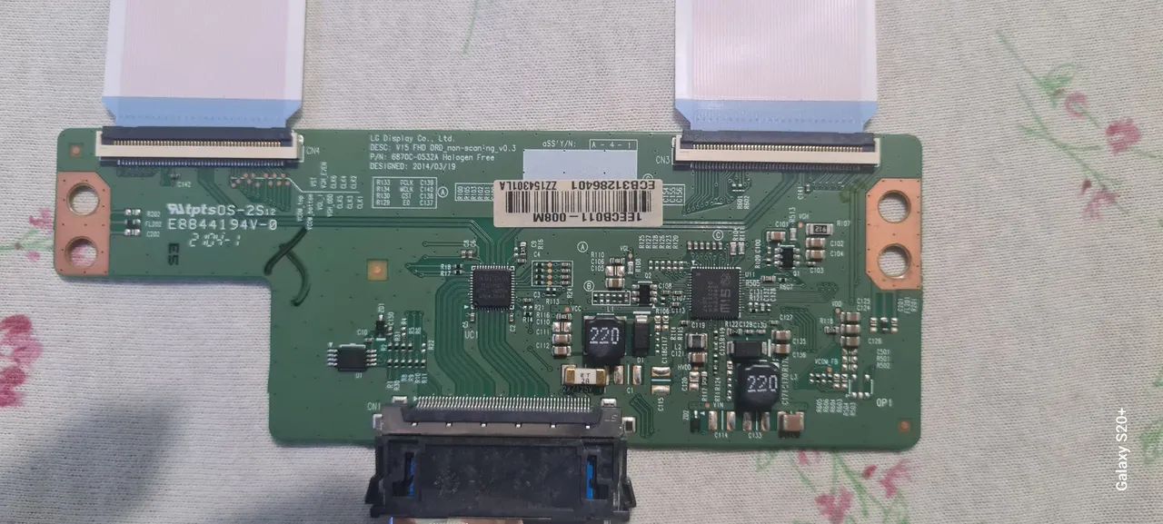 Placa T-Con LG modelo 6870C-0532A - Foto 3