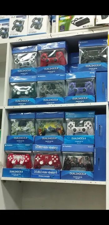 Controle DualShock 4 - Playstation 4 - Vários Modelos