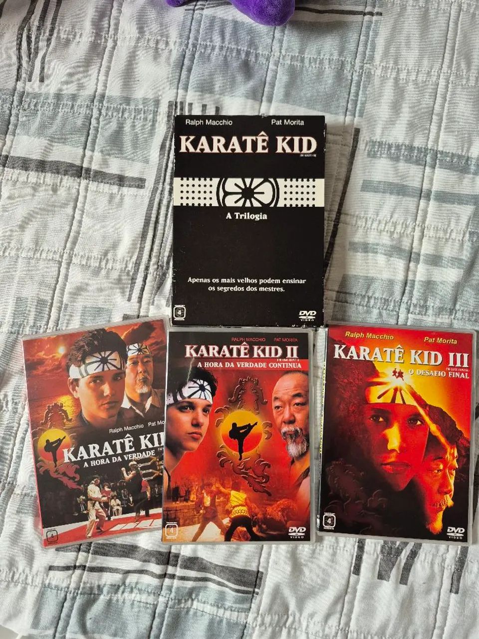 DVD Trilogía Karate Kid
