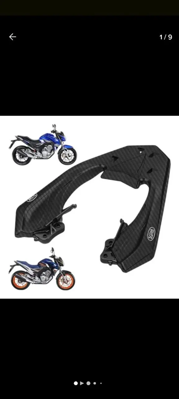 SUPORTE DE BAU PARA MOTO CB TWISTER