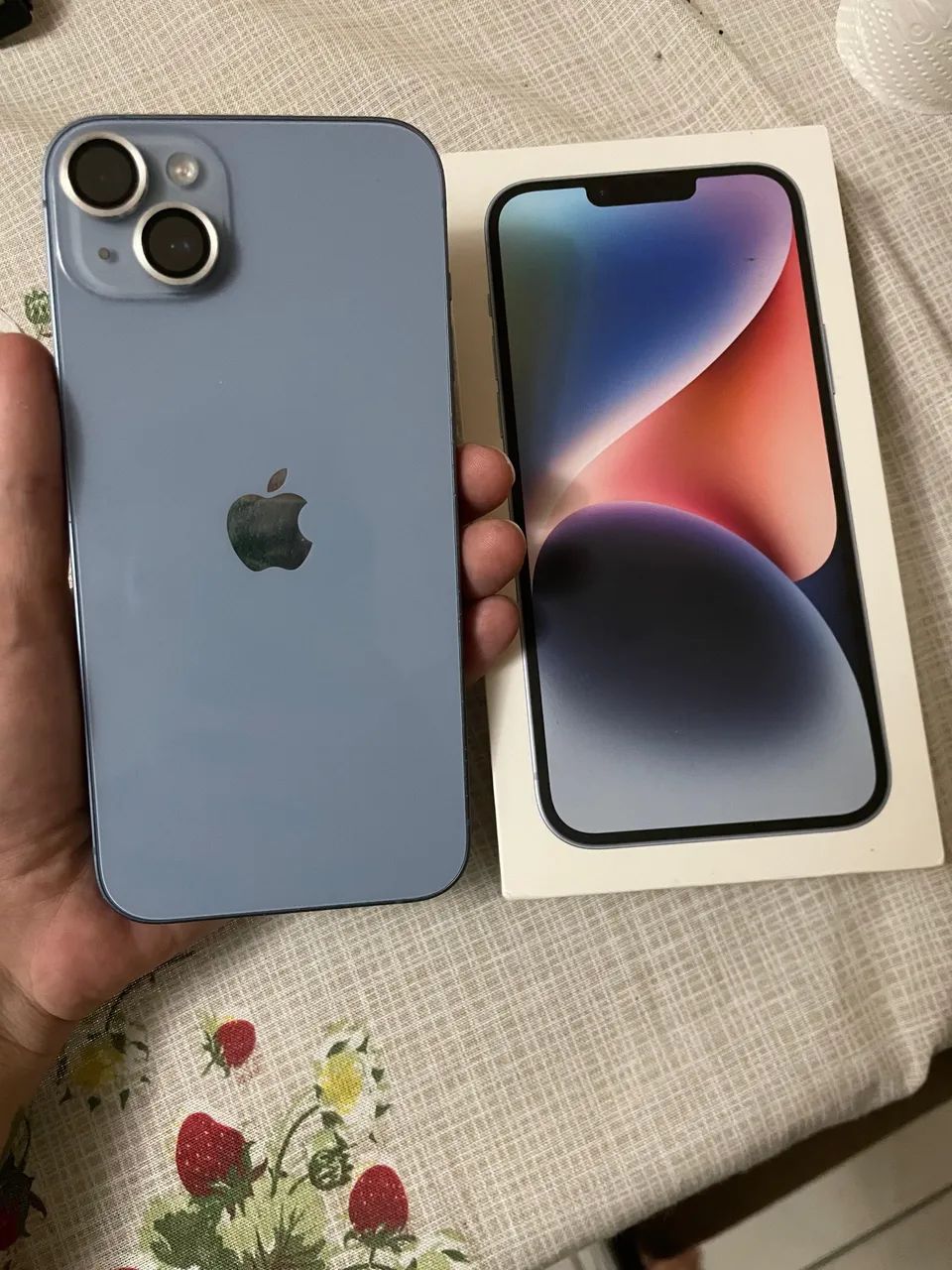 iPhone 14 Plus Caixa e nota - Celulares e Smartphones - Cidade da