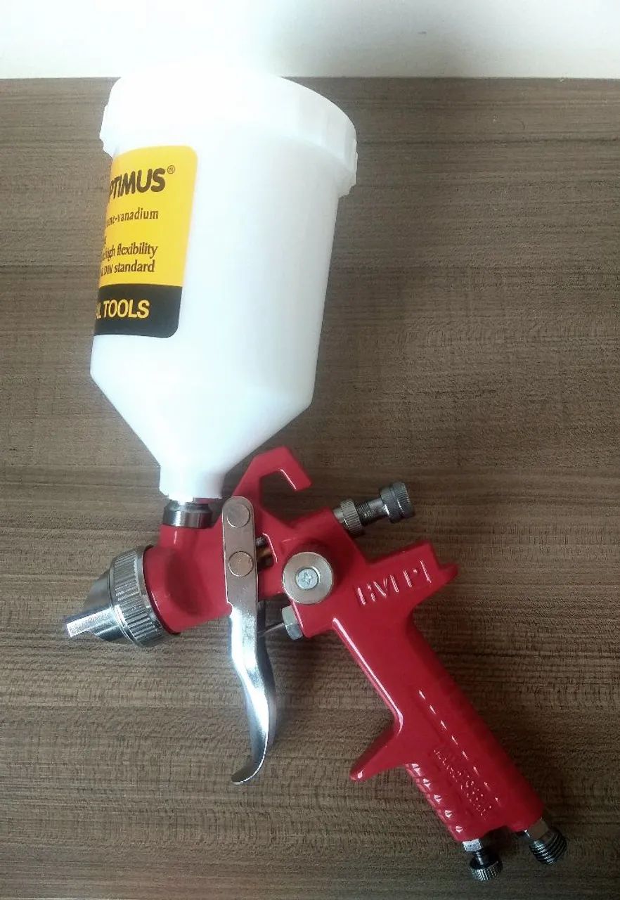 Pistola de pintura Gravidade Optimus Hvlp Nova - Foto 2