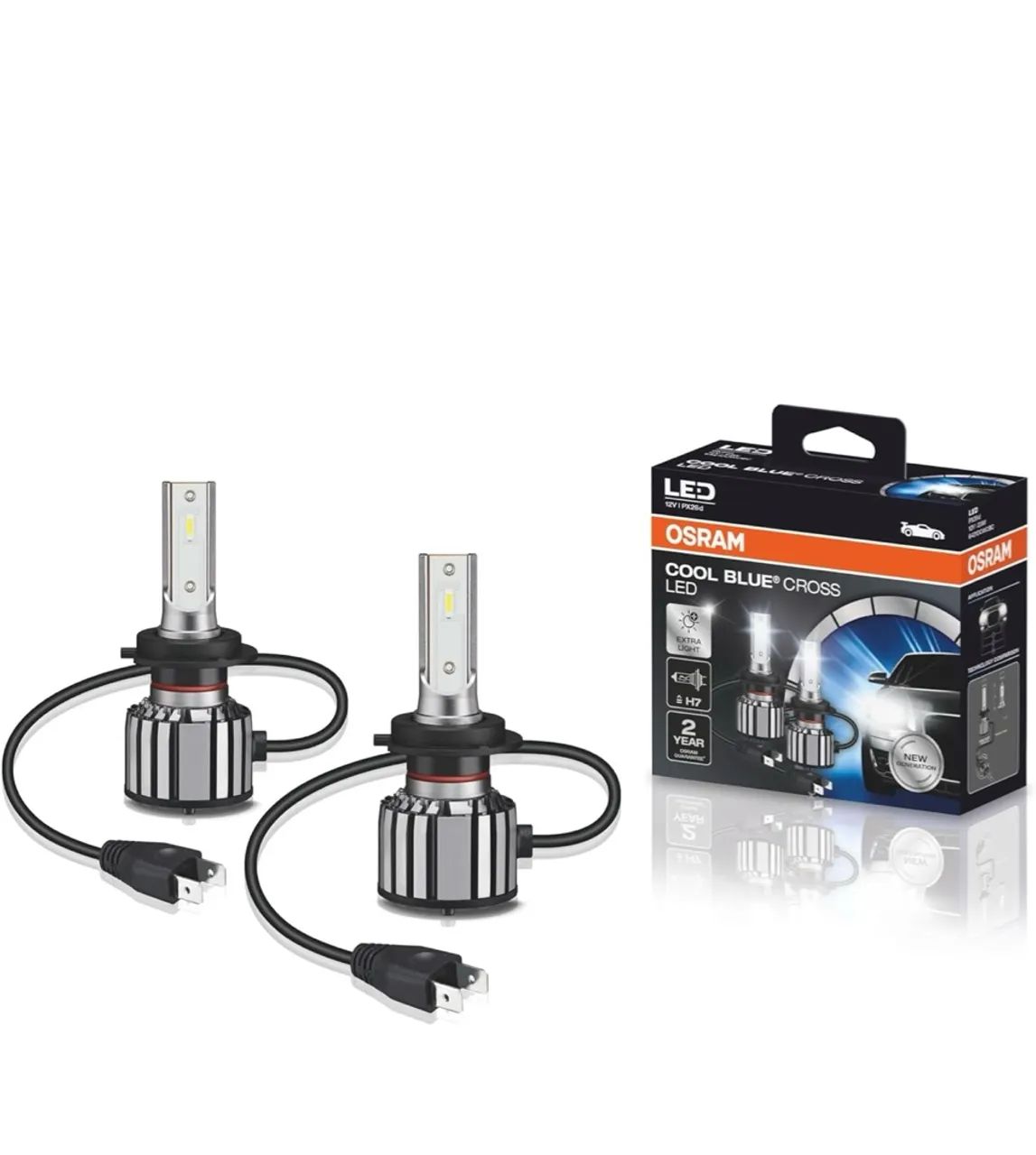 Farol LED OSRAM Cool Blue Cross Todos os Modelos  - Foto 2