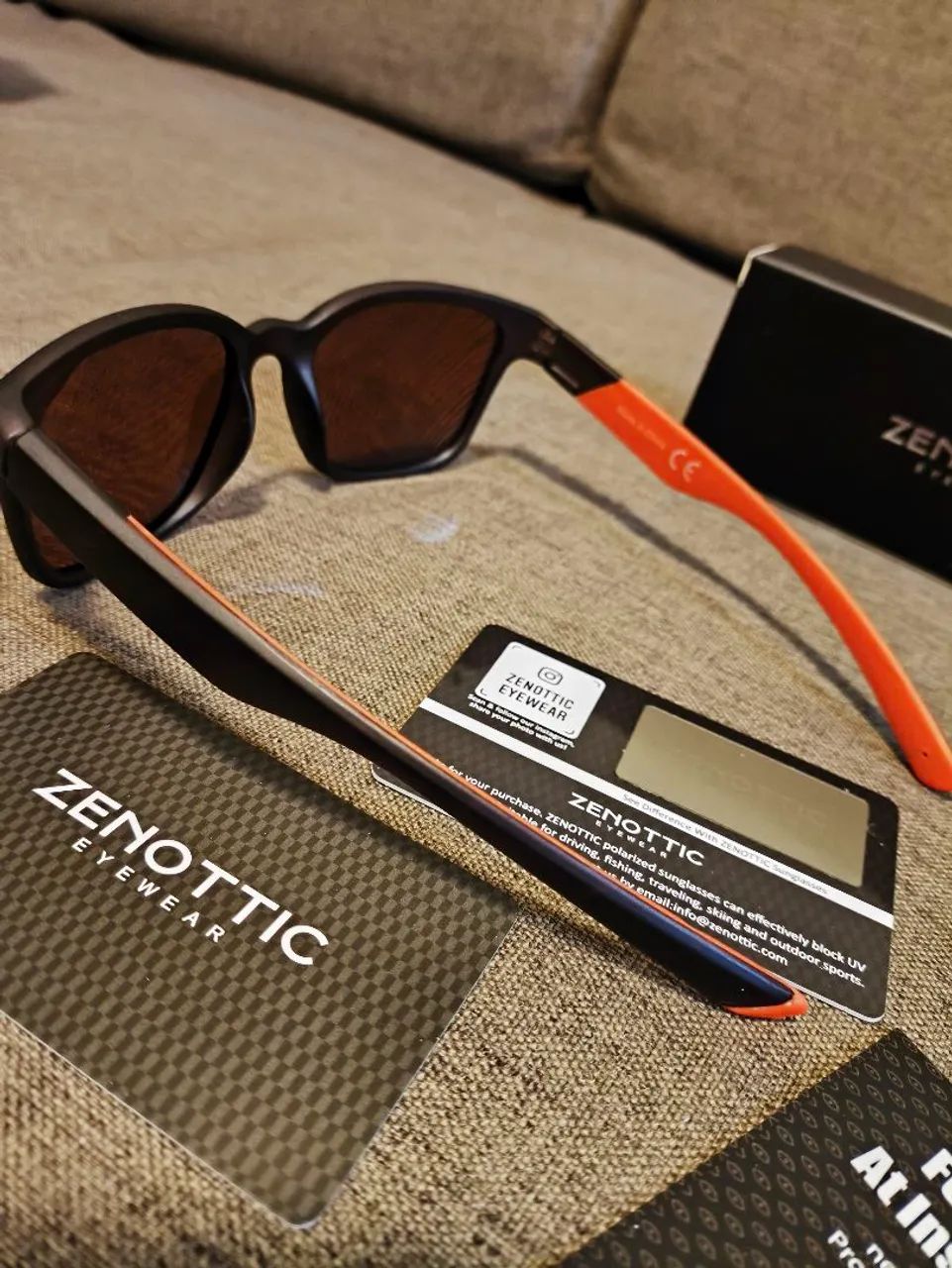 Óculos polarizado para esporte zenottic - Foto 2