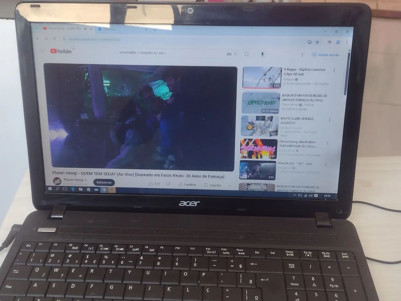 NOTEBOOK ACER CORE I3 2.40GHZ, 500GB HD, C/CARREGADOR E MOUSE USB - Foto 3