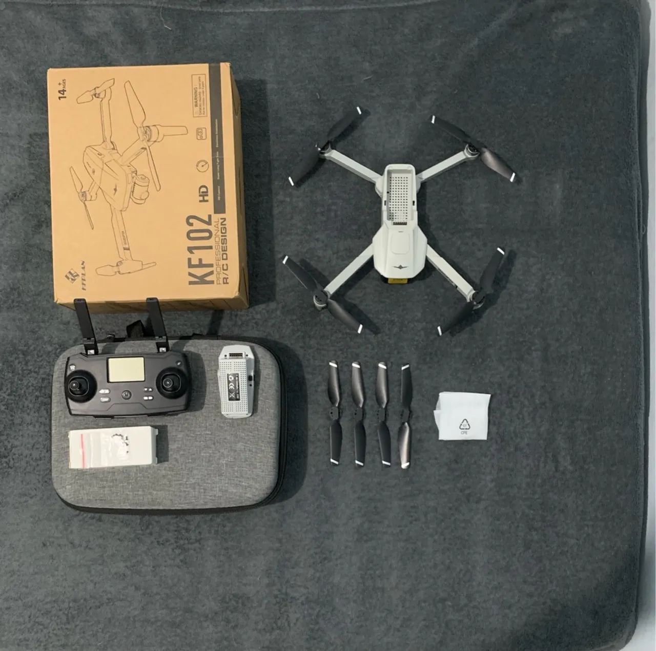 Drone KF102 profissional com câmera HD