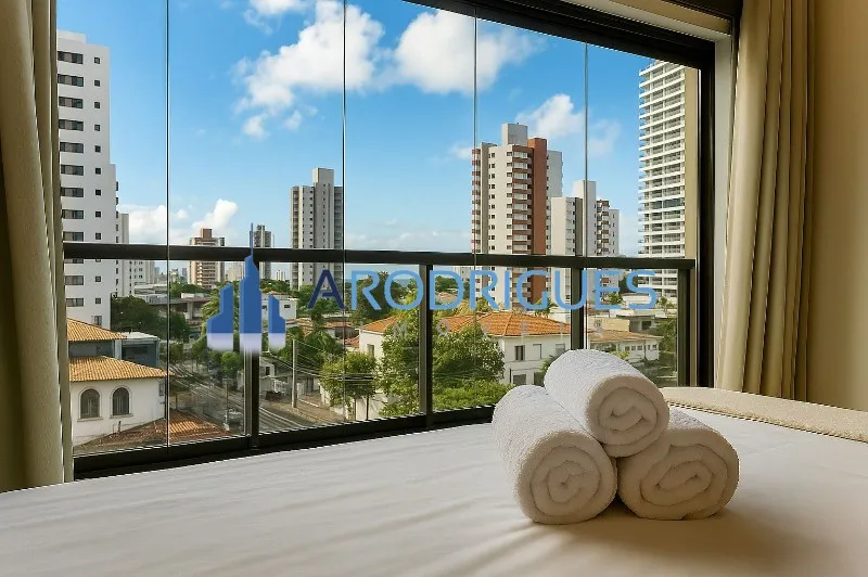 Apartamento Para Locação em Salvador-BA: Caminho das Árvores Studio Mobiliado com 1 Quarto