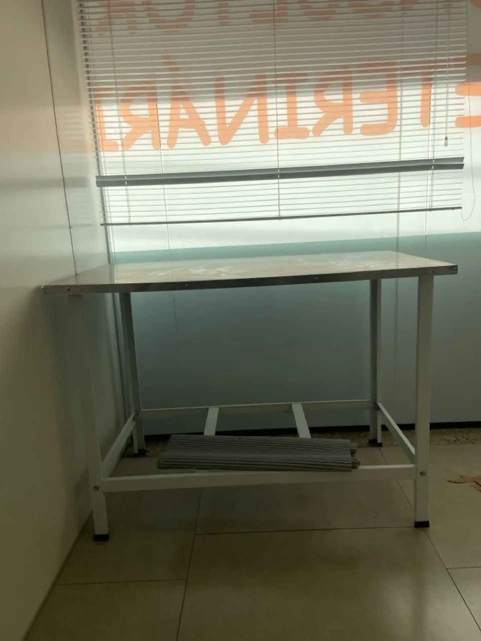 Mesa inox 120cm X 70cm