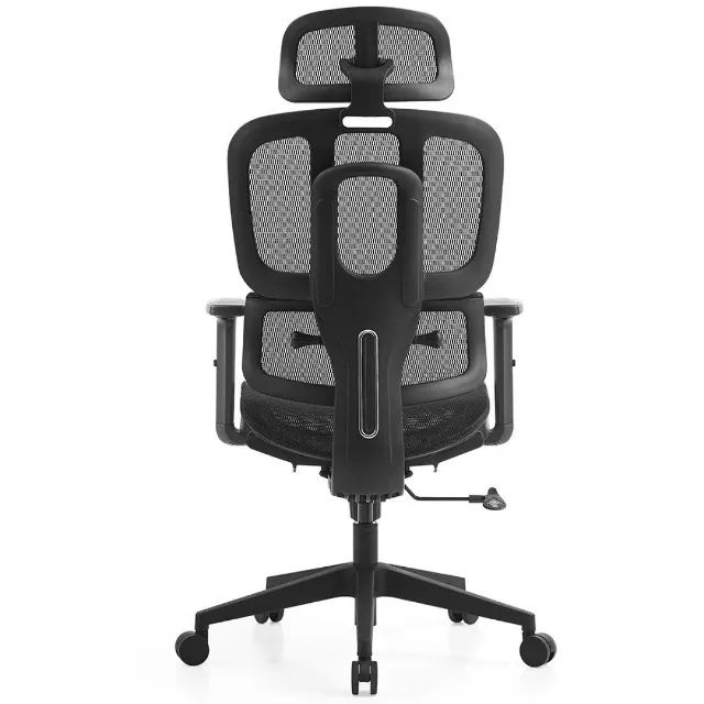 Cadeira de Escritório Dr. Office Business, Preta, Mesh, 2D com 7cm de altura ajustável, Su - Foto 2