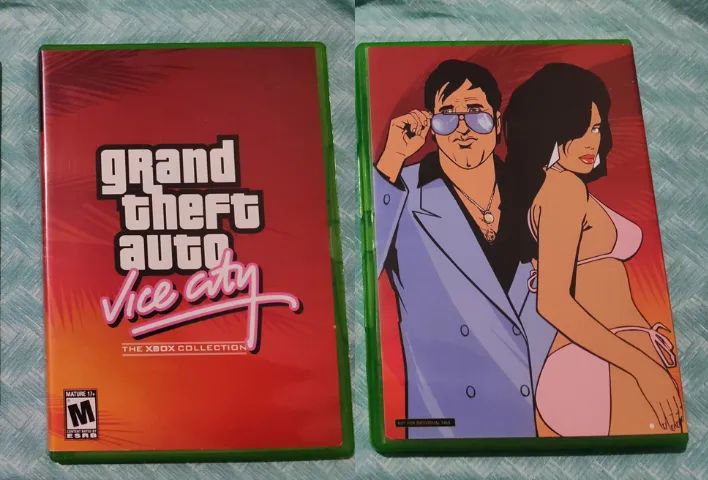 GTA Vice City para XBOX Classico - Com manual original