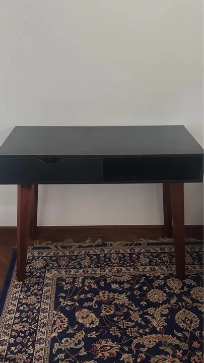 escrivaninha preta tokstok