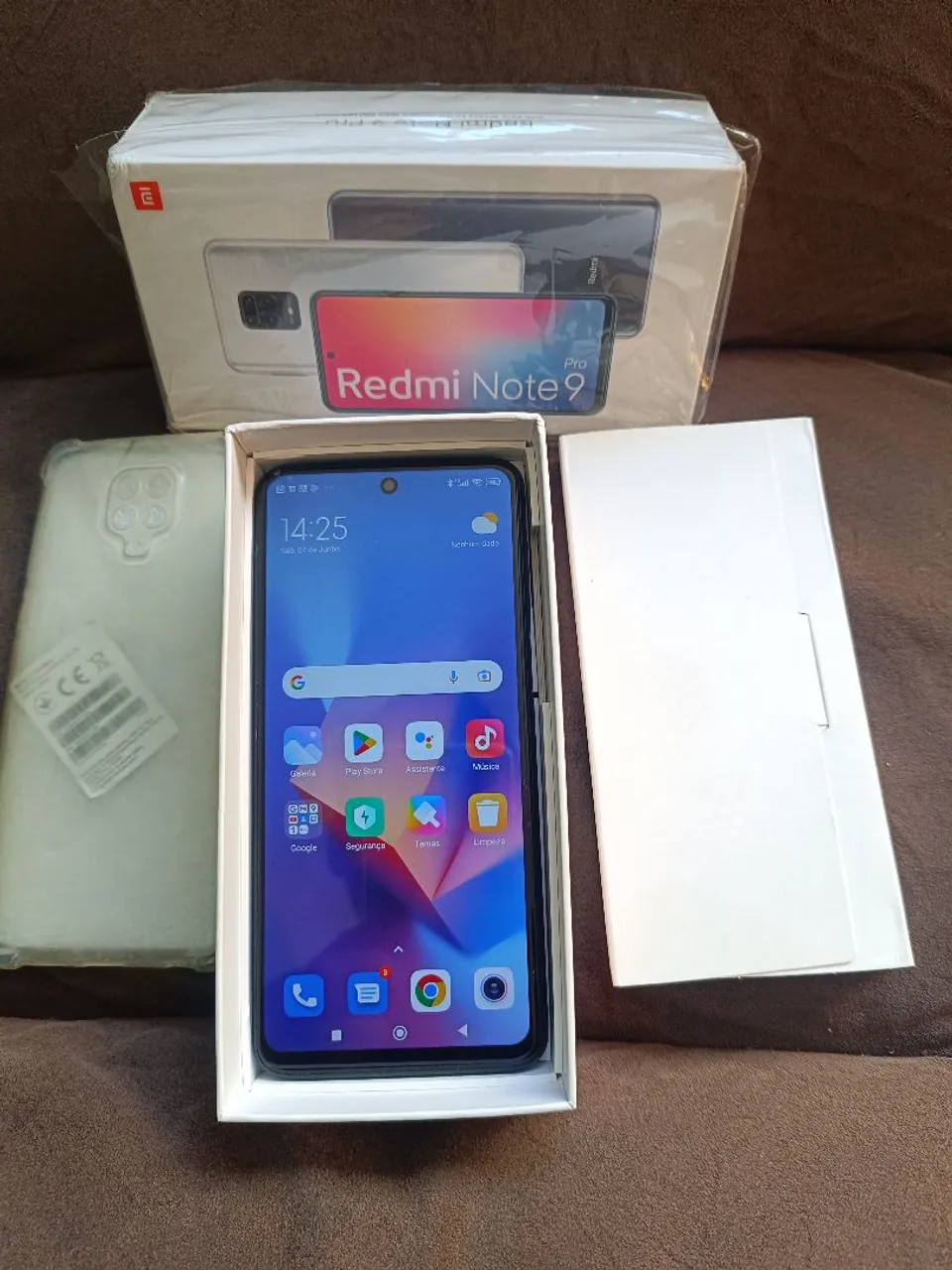 Xiaomi redmi note 9 pro 6 GB de ram 64 GB de armazenamento detalhe câmera traseira