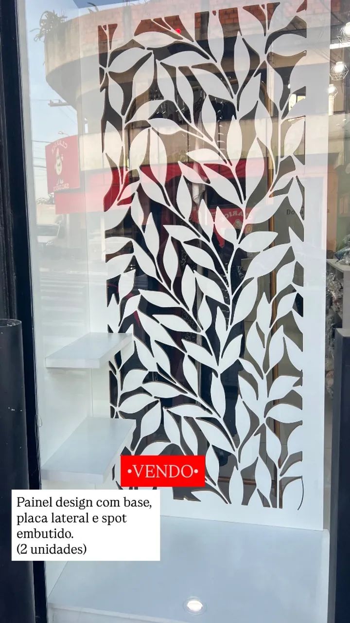 Plataforma c/ base e painel bogodó (2 un)