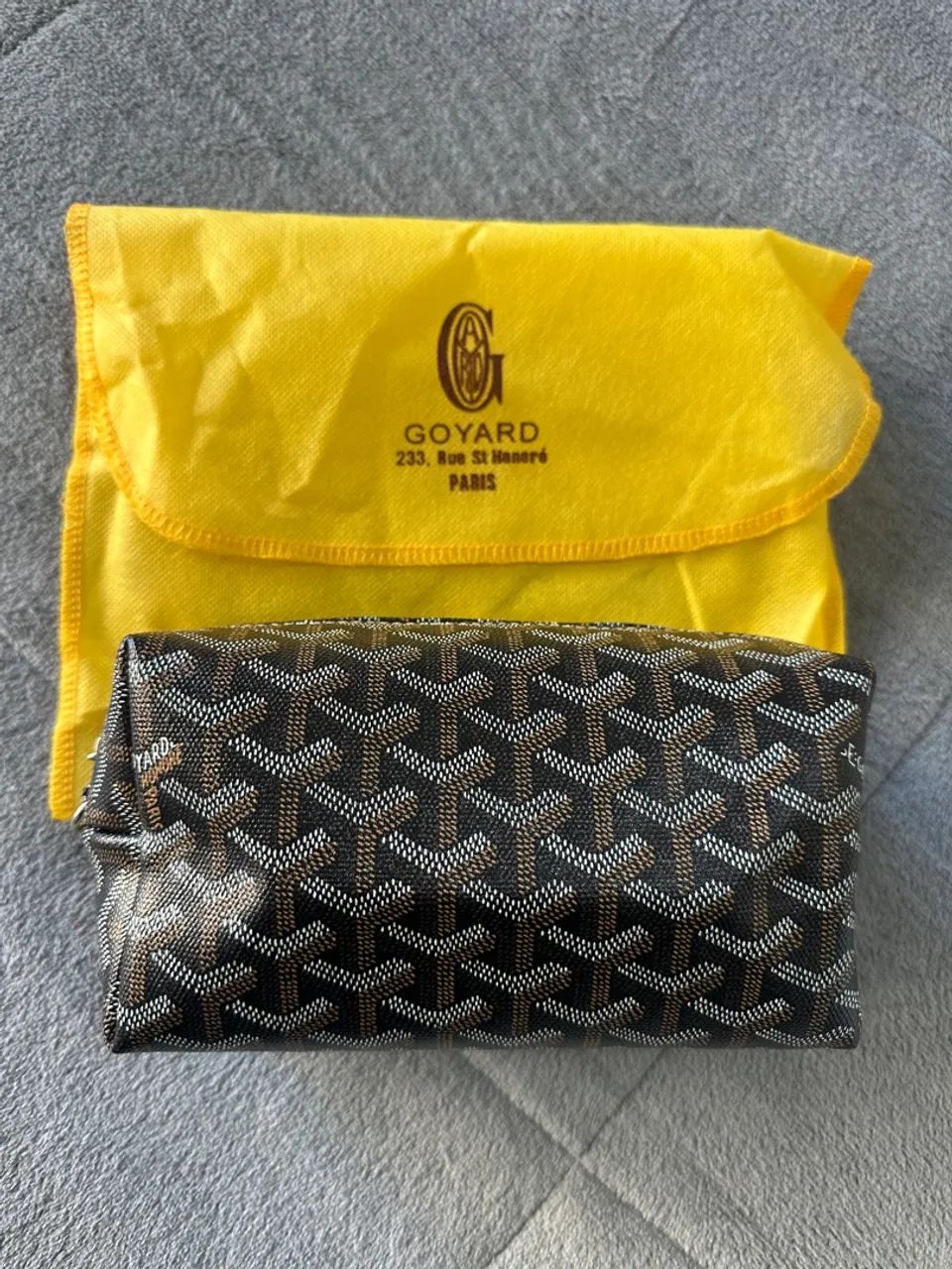 Bolsa Goyard Preta necessaire - Foto 5